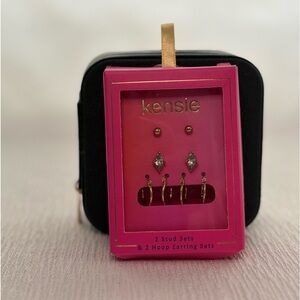 Kensie 4-pair Earing Set